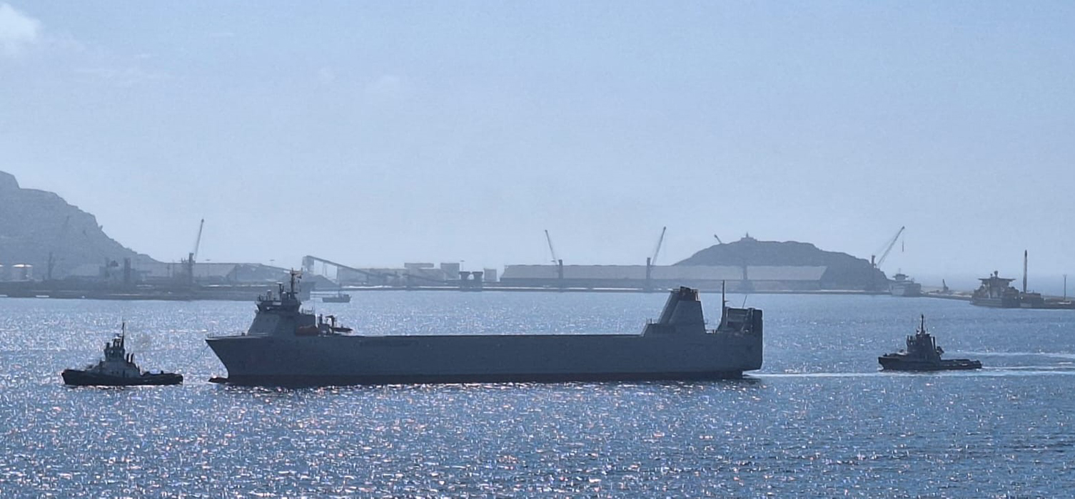 El buque 'El Camino Español' inicia su primera navegación entre Cartagena y Palma de Mallorca